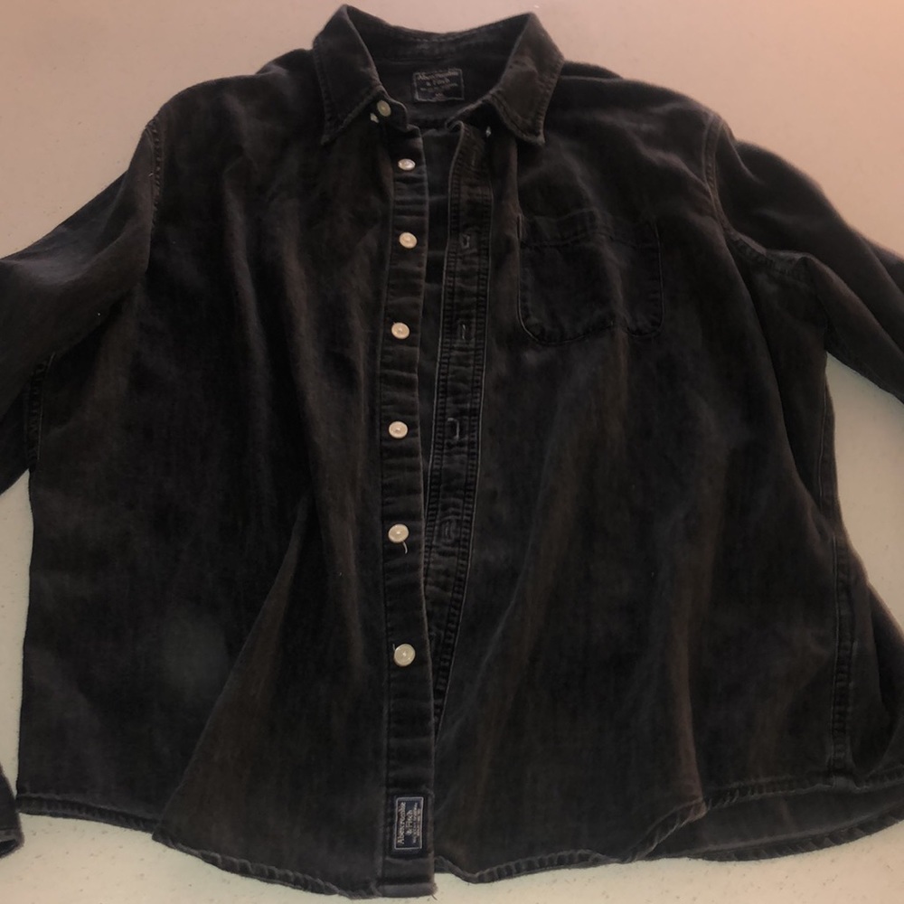 Abercrombie And Fitch Oversized Button Up - image 2